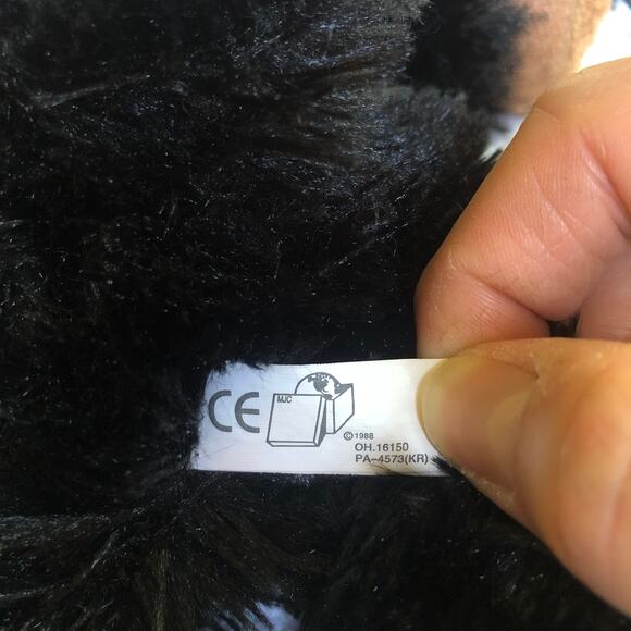 Vintage 1988 Purr-Fection by MJC Monkey Plush Portland Oregon 13" Nursery - Picture 4 of 8